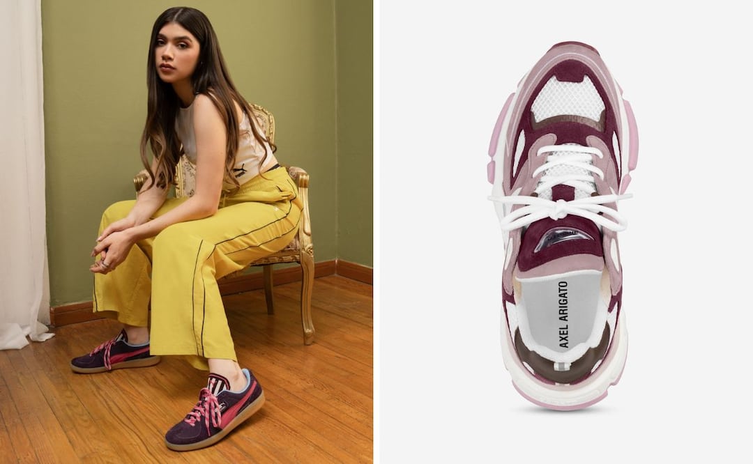 Eloisa Os luce los tenis Palermo. Foto: Puma y Axel Arigato