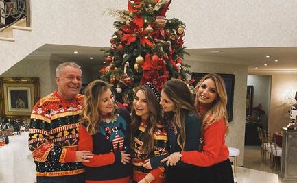 Angélica Rivera y “El güero” Castro celebran Navidad juntos