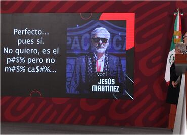La reveladora llamada entre Decio de María y Jesús Martínez que filtraron en la Mañanera
