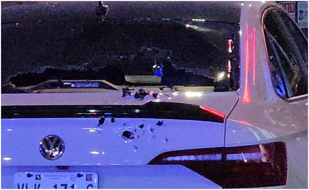 Ambos vehículos tenían impactos de bala cuando fueron hallados en distintos puntos de Sinaloa (18/01/2025). Foto: Especial