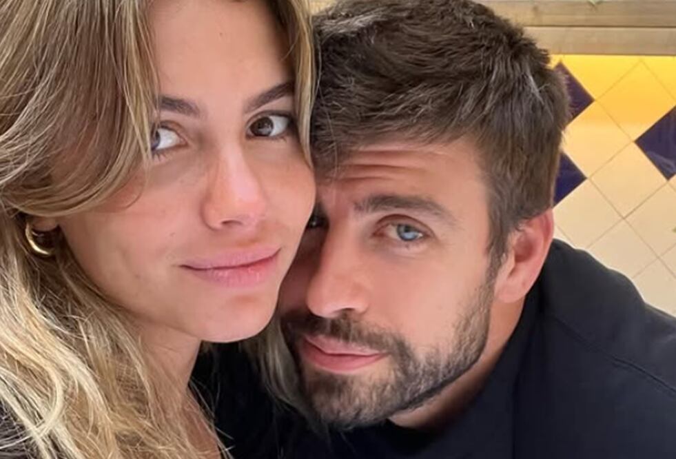 Gerard Piqué y Clara Chía. Foto: Instagram oficial.