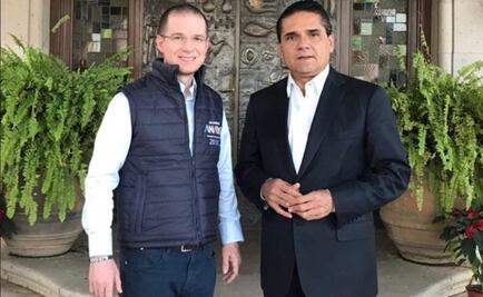 Anaya y Aureoles se reúnen en Morelia