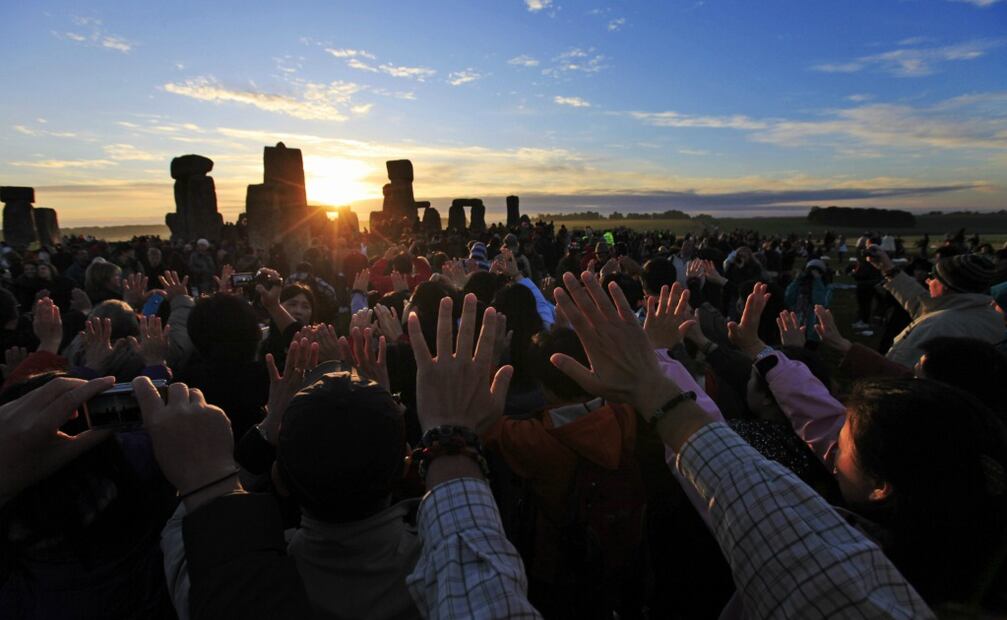 Solsticio de verano. Foto: AP