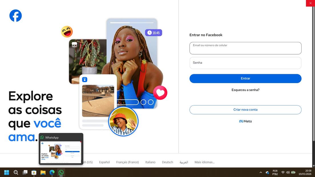 ¿No puedes enviar mensajes? Usuarios reportan caída de WhatsApp. Imagen: X