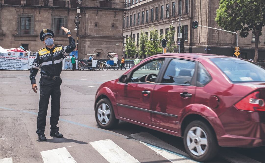 Multas de tránsito en la CDMX. Foto: Archivo EL UNIVERSAL