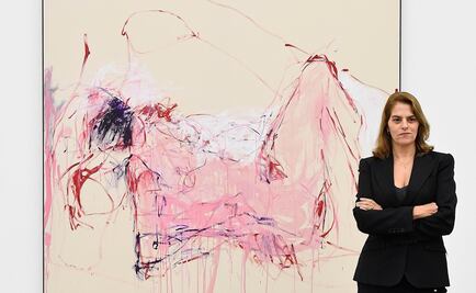 Artista británica supera el aborto y la violencia con muestra