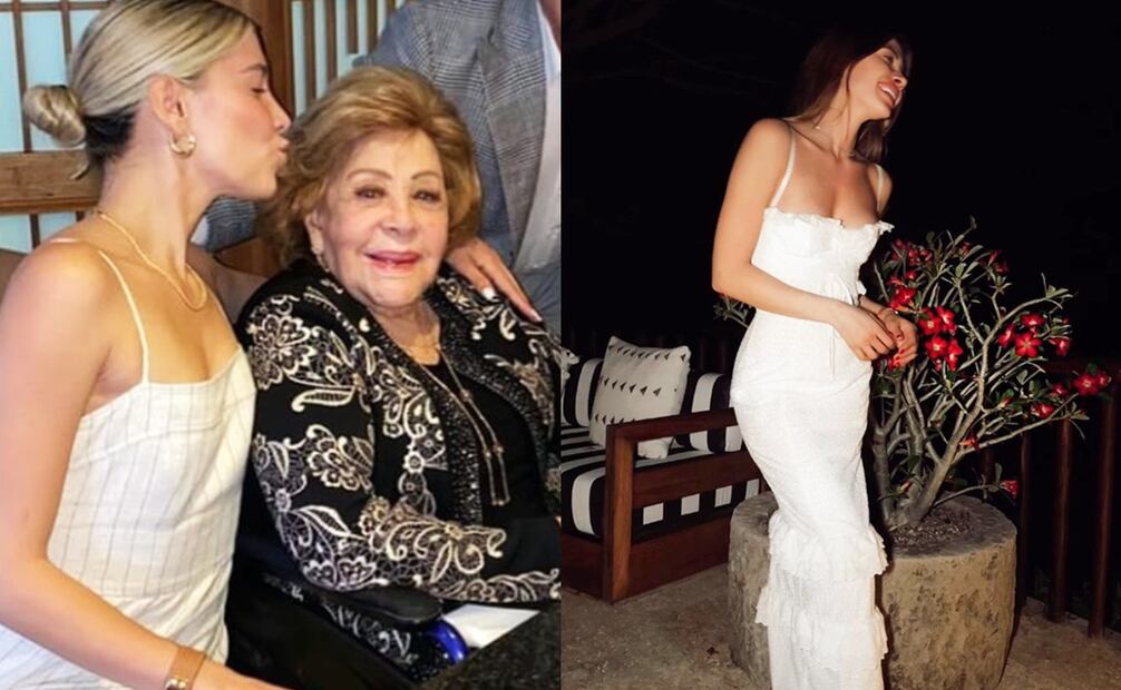 Sivlia Pinal es la bisabuela de Michelle Salas. 
Fotos: Instagram