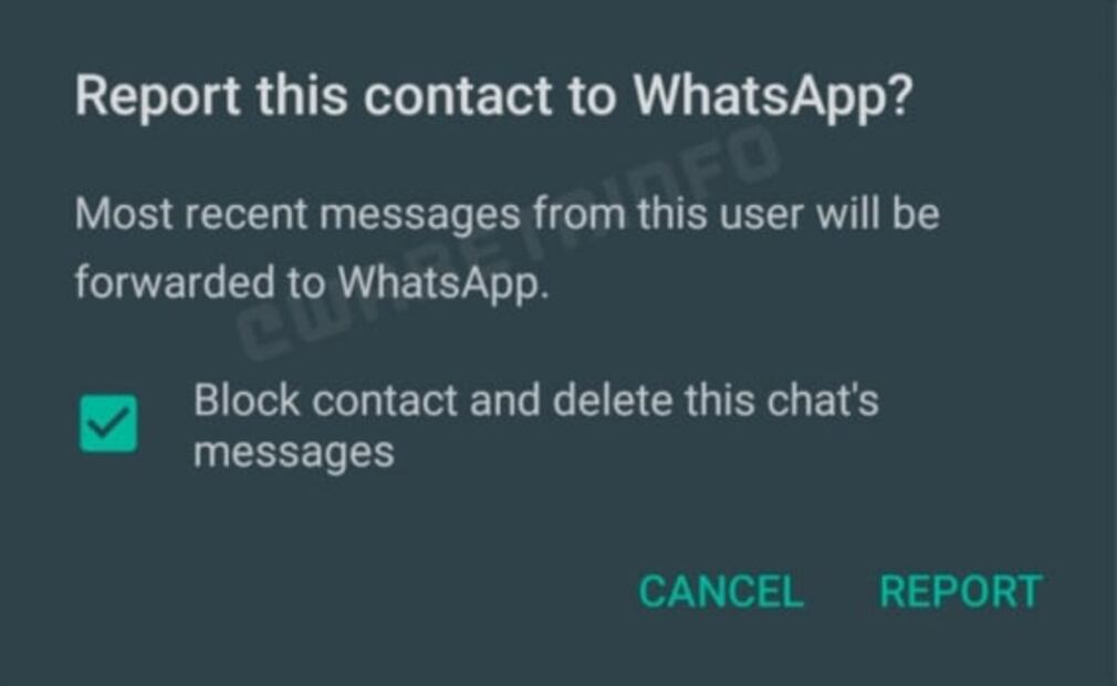 WhatsApp podrá revisar los chats de usuarios que sean denunciados