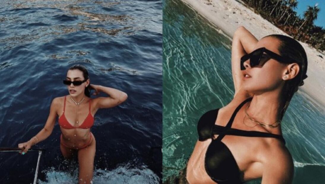 Inspírate en Michelle Salas para lucir el traje de baño ideal en primavera 