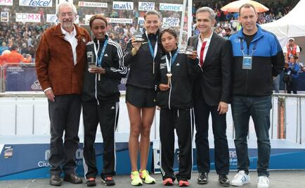Lobacevske y Mnangat ganan el Maratón de la CDMX