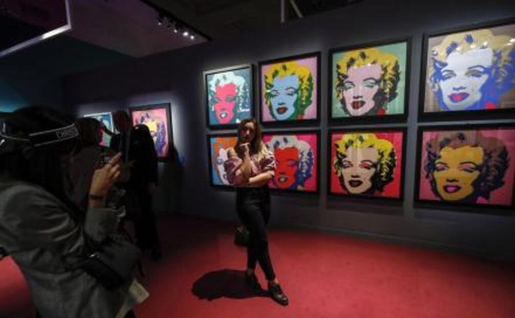 Expondrán en Roma obras icónicas de Andy Warhol