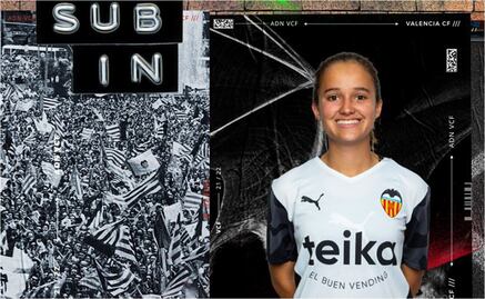 La mexicana Sofía Álvarez debutó con el Valencia Femenil
