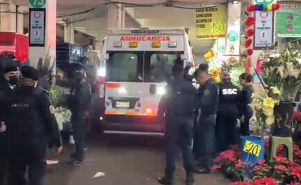 Balean a padre de familia en pasillos del Mercado de Jamaica; le querían robar su aguinaldo