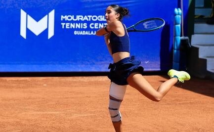 La mexicana Carlota Garibay cae en su debut en el torneo WTA 125 en Querétaro