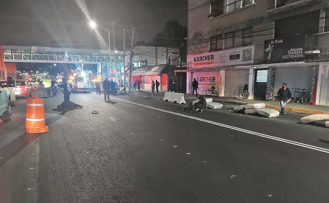 Los policías implementaban el operativo Pasajero Seguro cuando fueron embestidos por un auto a exceso de velocidad. Foto: Especial