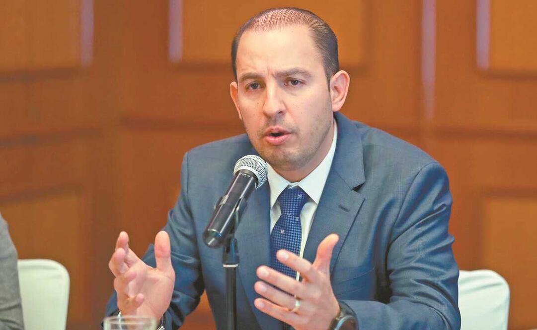 Marko Cortés sostuvo que ante el rotundo fracaso de su gobierno, fue muy evidente que el presidente necesita auto elogiarse. Foto: Archivo / EL UNIVERSAL