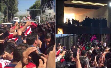 Caos en la Basílica por foto oficial de Chivas