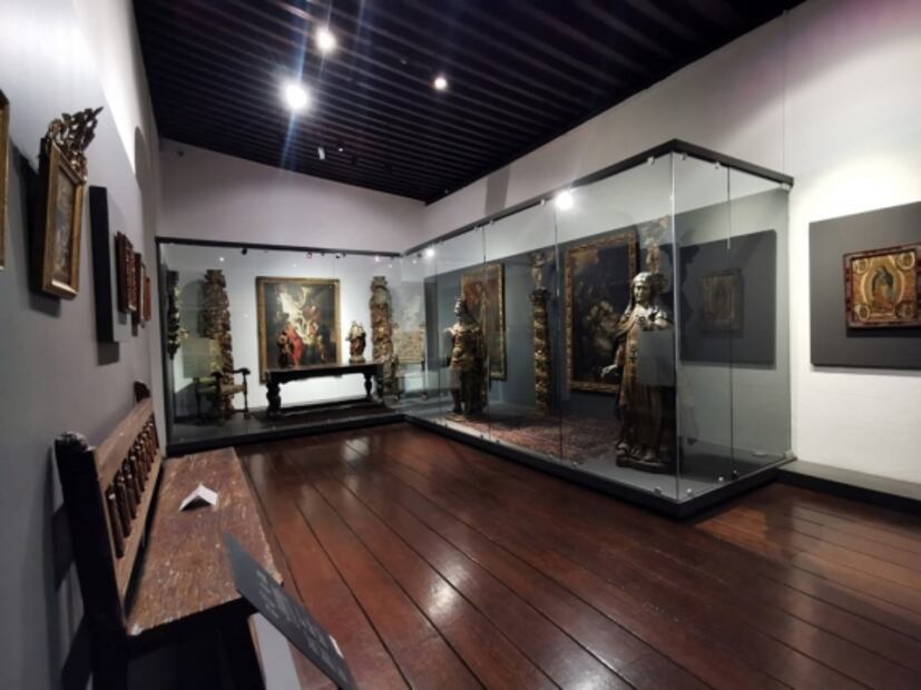 El museo de San Ángel famoso por su fuente y su torre