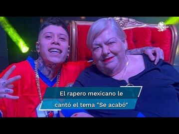 Así conmovió Santa Fe Klan a Paquita la del Barrio en el escenario