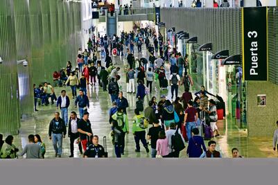 Aeropuertos de ASA atendió 13.5% más pasajeros en 2023