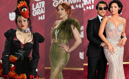 Destaca la presencia femenina en la alfombra roja de los Latin Grammy 