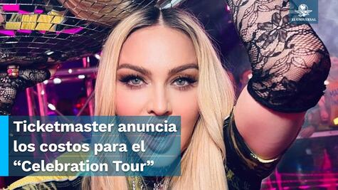 Este es el precio de los boletos para el concierto de Madonna en México