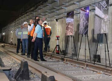 Tapan 722 registros para evitar el robo de cable en el Metro