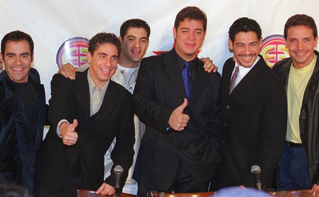 Los exMenudos se reunieron en 1998  Foto:Archivo