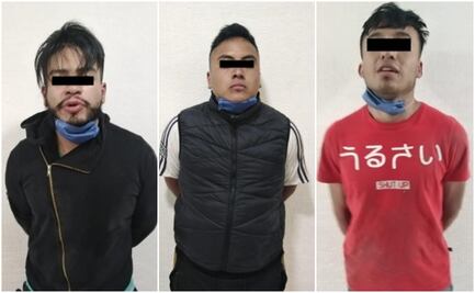 Tras persecución, caen 3 hombres por asaltar a chofer de combi en La Paz