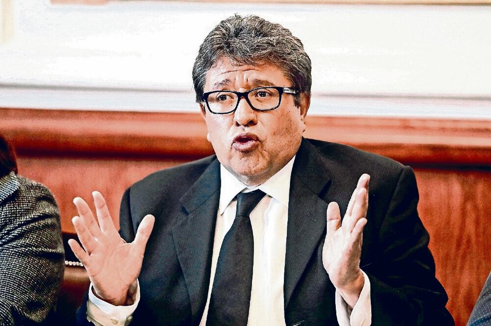 Ricardo Monreal contó con el respaldo de los diputados locales y federales de Morena en el tema de seguridad. (FOTO: ARCHIVO EL UNIVERSAL)