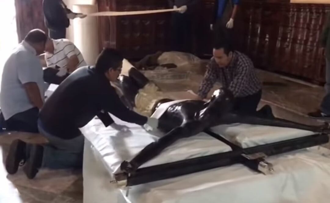 Se espera que nuevas generaciones puedan venerarlo. Foto: YouTube / P. José de Jesús Aguilar Valdés