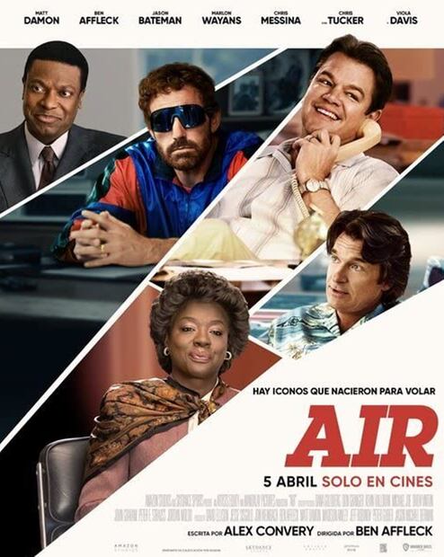 Air es una cinta que narra la historia del creador de la marca Nike.
Foto: iMDb