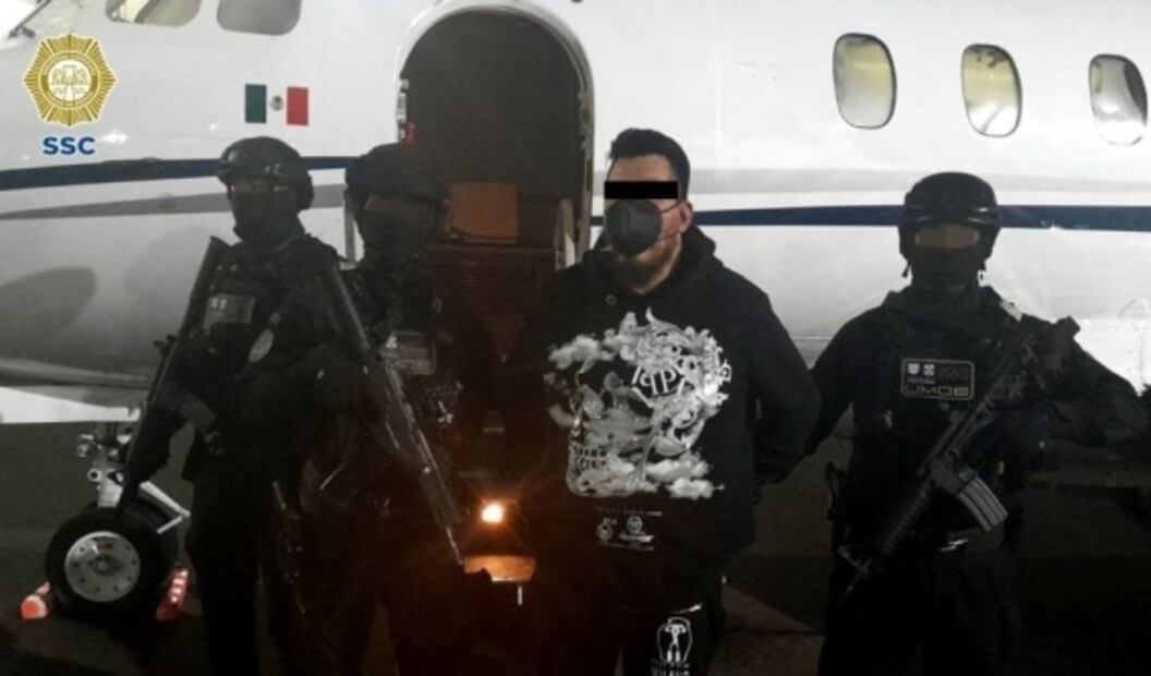 Trasladan a Lenin 'N' al penal varonil de Santa Martha tras su detención en Monterrey