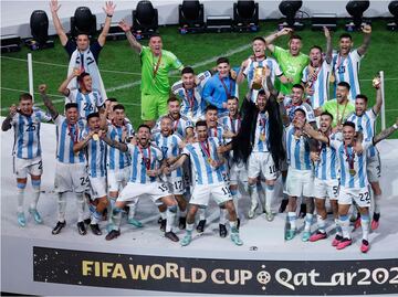 Argentina, al igual que España en Sudáfrica 2010