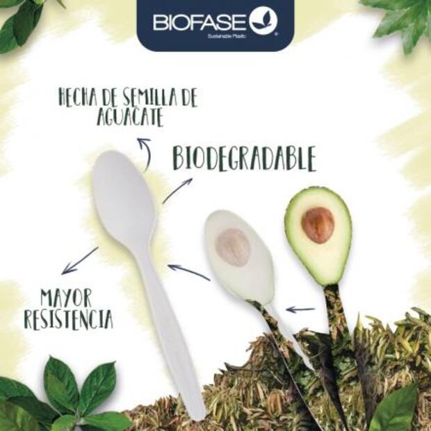En Nuevo León, convierten el hueso de aguacate en popotes 