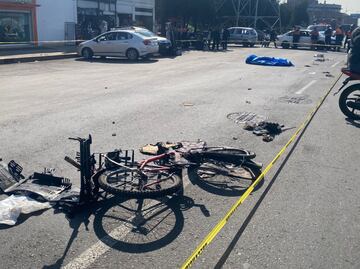 Ciclista fallece tras ser atropellado por un tráiler en la Central de Abastos; conductor fue detenido
