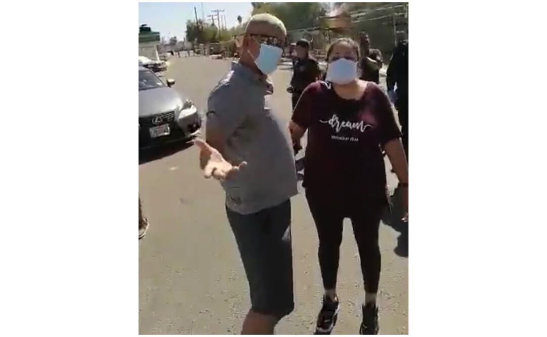 Ciudadanos de Sonora negaron el ingreso a visitantes de EU por el cruce Sonoyta-Lukeville Foto: Especial