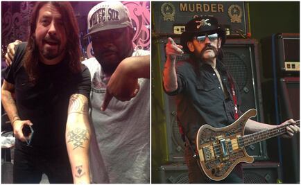 El tatuaje de Dave Grohl en honor a Lemmy Kilmister