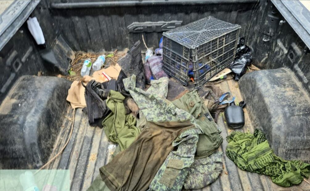Aseguran armas, drogas y vehículos en operativos de Marina y Ejército; localizan tres cuerpos en Navolato. Foto: Especial