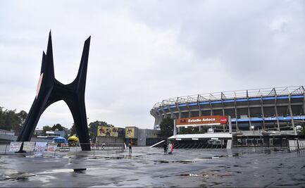 Remodelaciones del Estadio Azteca causan molestias a los vecinos y se manifiestan