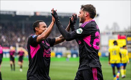 Santiago Giménez vuelve a anotar; abrió el marcador para el Feyenoord ante el Cambuur