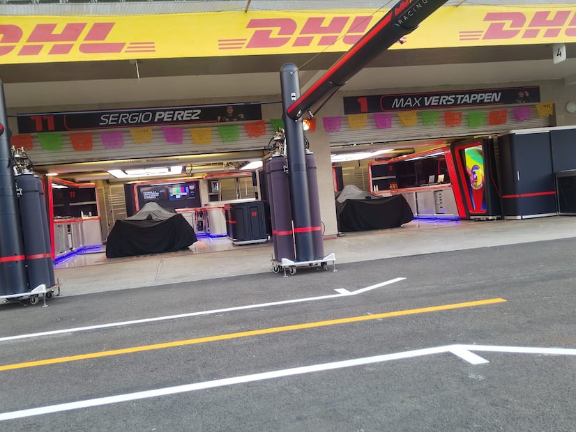 Conoce los boxes del Gran Premio de México / Foto: Oscar Torres - EL UNIVERSAL