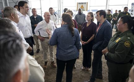 Secretario de Seguridad de EU visita la frontera en Texas, en compañía de la mandataria de Honduras