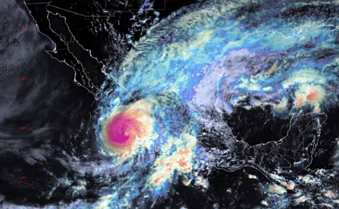 El huracán Lidia tocará tierra en la costa de Cabo Corrientes en Jalisco. Foto: Especial/El Universal