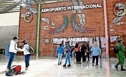 AIFA rebasa a Los Cabos y sube al sexto lugar en tráfico de pasajeros 