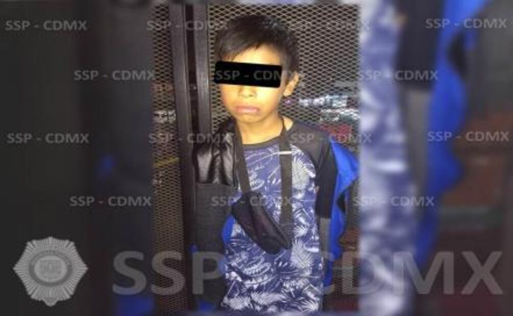 Detienen a tres niños por presuntamente robar a usuaria en el Metro 