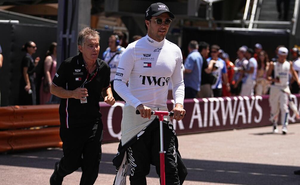 Checo Pérez habla al perder el punto en el GP de Mónaco / Foto: AP
