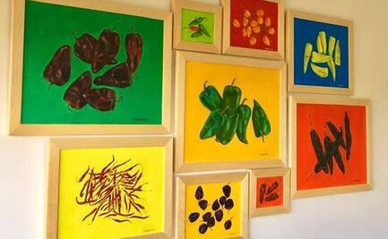 El chile, el ingrediente que Antonio Freyre retrató en su pintura