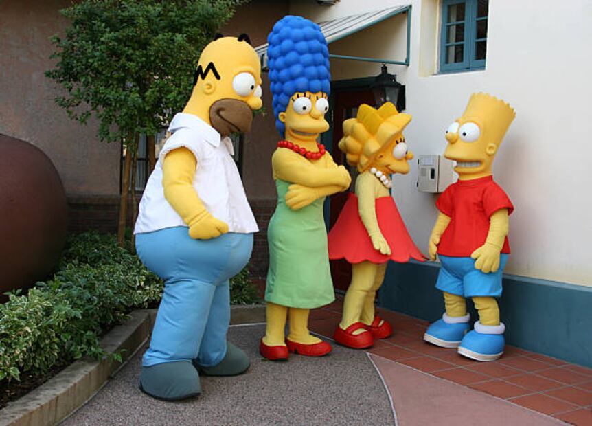 Los Simpson. Foto: iStock