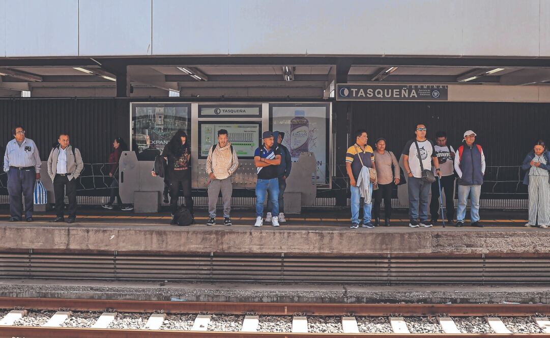 Los trabajos en el Tren Ligero forman parte de los proyectos de movilidad fijados por el Gobierno capitalino, de cara al Mundial de Futbol de 2026. Foto: de Archivo El Universal